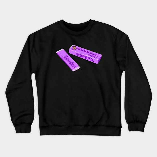 Sombra´s Bubblegum Crewneck Sweatshirt by JamesCMarshall